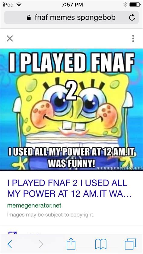 29 Memes Spongebob Fnaf Factory Memes Images And Photos Finder