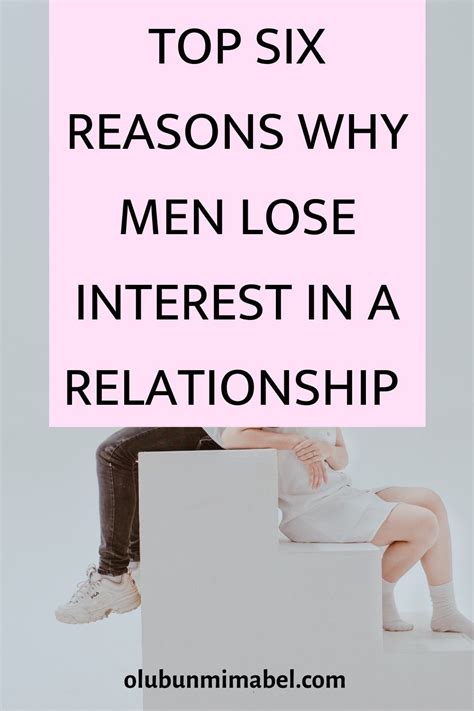 Why Men Lose Interest In A Relationship Relationship Cute