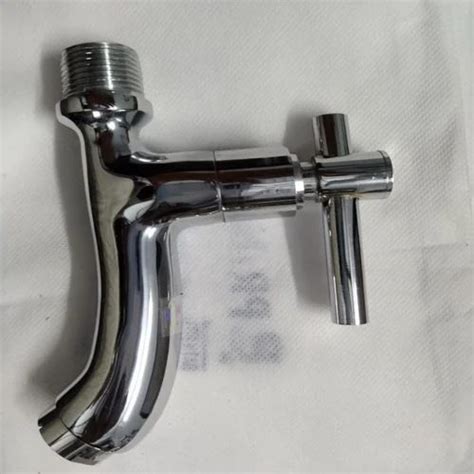 Silver Stainless Steel Fusion Long Body Bib Cock Tap At Rs Piece In New Delhi