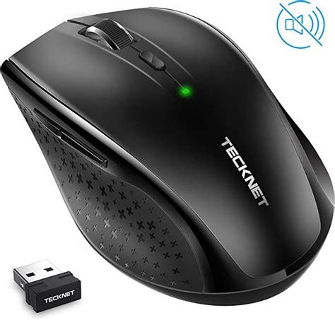 Tecknet Wireless Mouse 24g Usb Cordless Silent Mice Uk