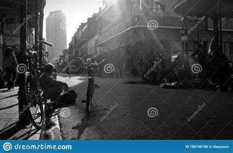 Early Morning Jazz In The New Orleans French Quarter Editorial Photo