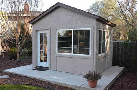 These backyard office sheds are great for getting some work done in peace. Down to Business With This Backyard Office - Tuff Shed