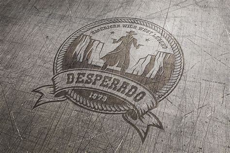 Cowboy Western Logo Template Pack By Agor2012 Thehungryjpeg
