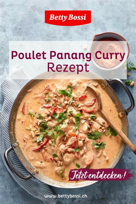 The Cover Of Betty Bossi S Book Poulet Panang Curry Rezept