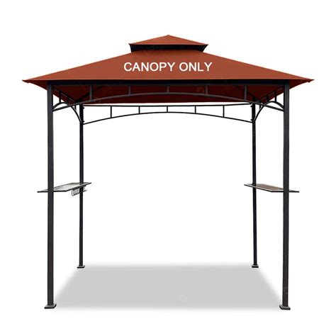 Buy Easylee Grill Gazebo Shelter Replacement Canopy 5 X8 Double