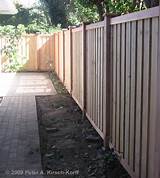 Photos of Modern Wood Fencing