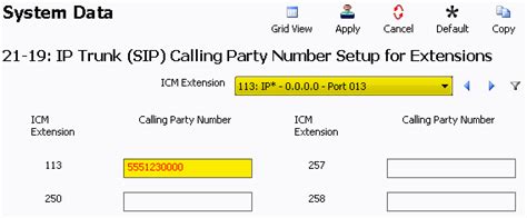 Throughout the world, every country has a country code to call the same number from outside of the uk, it is not necessary to add the zero (0) before the area code. Changing Outbound Caller ID of an IP Extension on the NEC ...