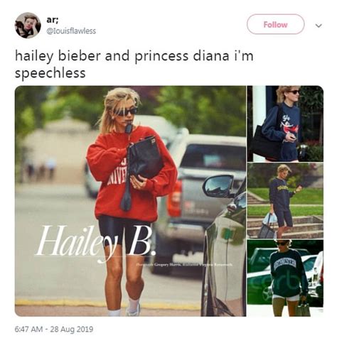 Hailey Bieber Poses In Princess Diana Inspired Photo Shoot For Vogue