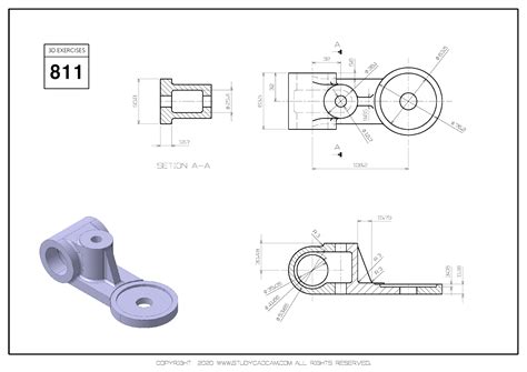 3d Cad Exercises 811