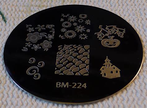 Bundle Monster Bm224 Stamping Plates Nail Stamping Plates Plates