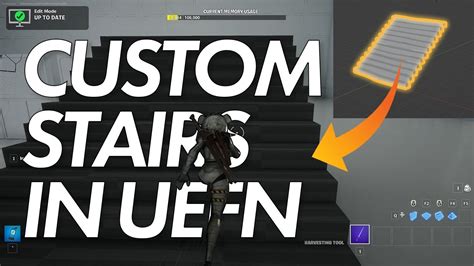 How To Make Custom Stairs For Fortnite Uefn Youtube