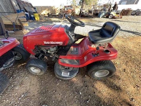 Sold Yard Machines 638rl Other Equipment Turf Tractor Zoom