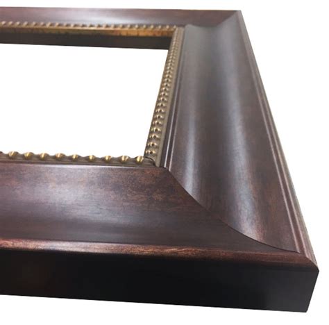 Mahogany And Gold Picture Frame Inside Sizes 4x6 5x7 8x8 Etsy
