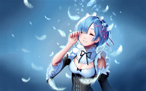 Has been much happier ever since she moved. Wallpaper Re: Zero Starting Life In Another World, Rem ...