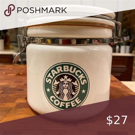Starbucks Canister Or Coffee Grounds Holder Starbucks Coffee Pods