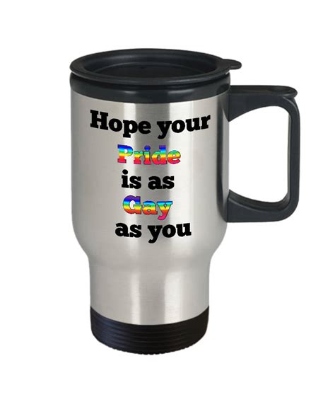 Gay Pride Voyage Tasse Lgbt Pride Awareness T Tea Cup Etsy