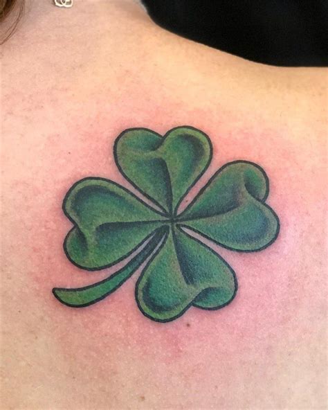 Lucky Four Leaf Clover Tattoos The Testimony Of Love 2019 Four Leaf