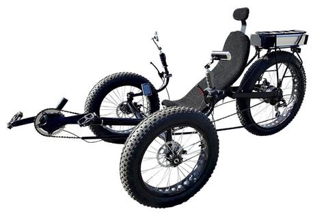 Fat Tire Recumbent Electric Trike Electric Tricycle Motor Trike With