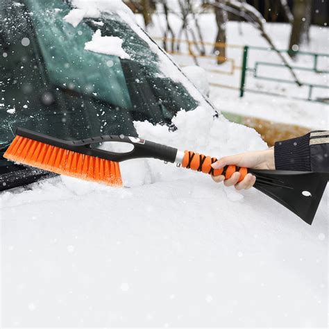 Matcc Upgrade Snow Brush And Ice Scraper For Car Snow