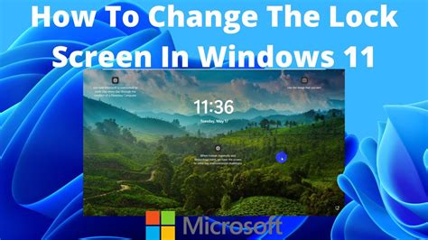 How To Change The Lock Screen In Windows 11 Youtube