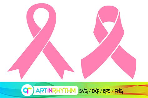 Pink Ribbon Svg Cancer Svg Graphic By Artinrhythm · Creative Fabrica