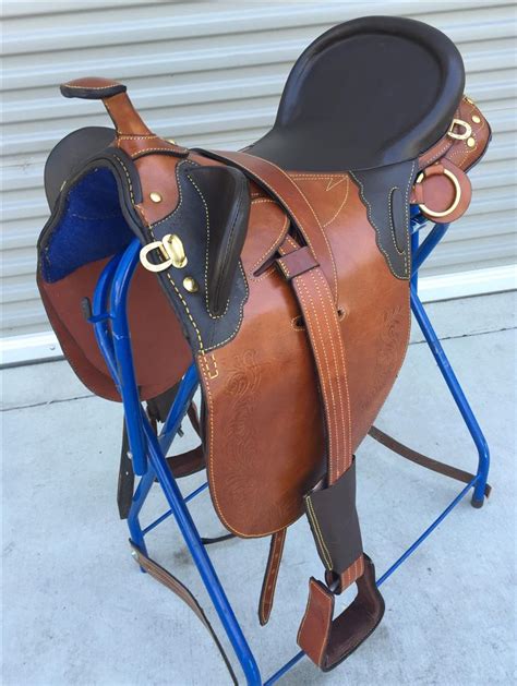 Get australian horse saddles with fast and free shipping on ebay. 21" New Leather Australian Stock Trail Saddle Package By ...