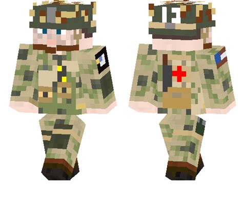 Ww2 Us Paratrooper Minecraft Pe Skins