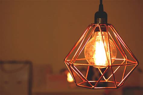 Looking for pendant ceiling lights? nordic geometric copper ceiling pendant light by made with ...