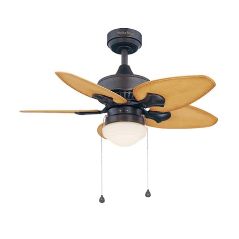 Harbor Breeze 36 In Southlake Aged Bronze Outdoor Ceiling Fan With