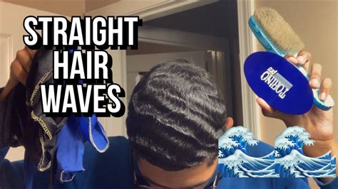 Straight Hair Waves Beginners Guide 🌊 Youtube