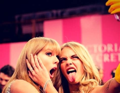 Silly Selfie From Cara Delevingnes Crazy Faces E News