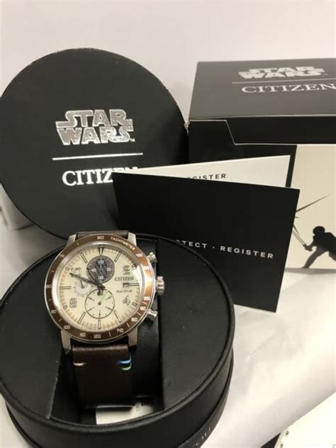 Citizen Ca0760 09w Star Wars Luke Skywalker Watch 5 Year Warrants For