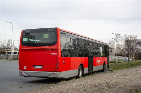 Iveco Irisbus Crossway Le 128m Bus Of Arriva Transportation Company Editorial Image Image Of
