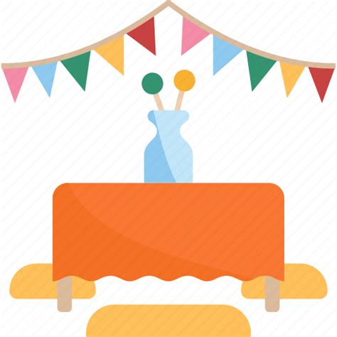 Decoration Table Party Celebrate Event Icon Download On Iconfinder