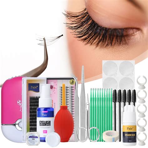 Professional Makeup Tools Kits For Beginner False Eyelash Extension Tools Set E Eyelash