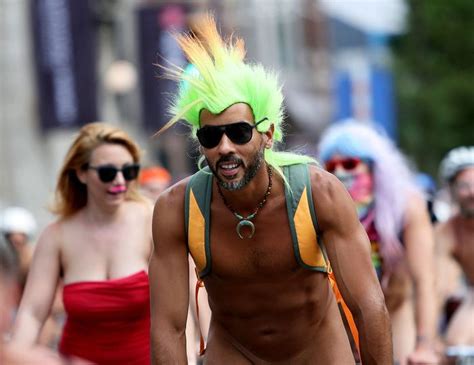 Jaws Drop As The Philly Naked Bike Ride Weaves Through The City Of Brotherly Love Photos