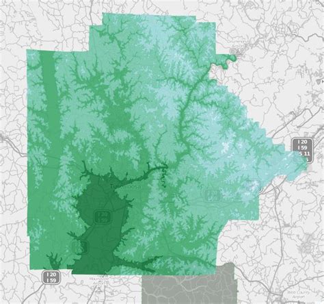 Maps Of Tuscaloosa County