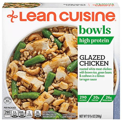 Lean Cuisine Glazed Chicken High Protein 1025 Oz Frozen Individual