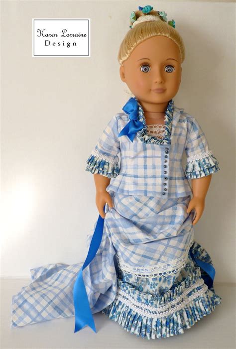 karen lorraine design brighton 4 piece outfit 18 doll clothes pattern