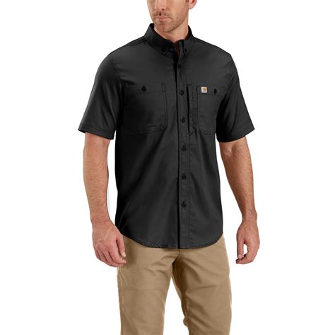 Carhartt Rugged Professional Short Sleeve Work Shirt Western Pointde