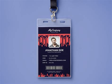 Download them for free in ai or eps format. 46+ Best ID Card and Lanyard Templates 2021 (PSD, Vector ...