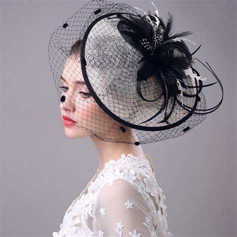 ladies special elegant unique cambric with feather fascinators tea party hats 196168923 jj
