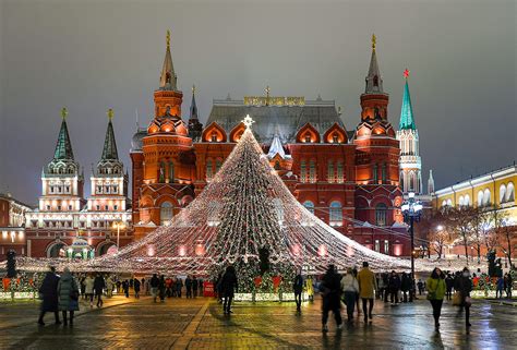 How Russian Cities Decorated For The 2021 New Year Holidays Photos