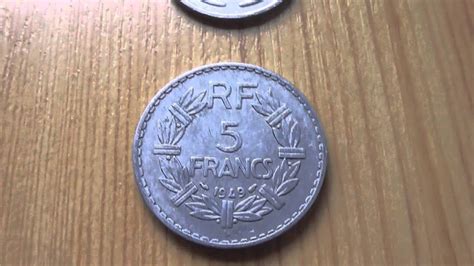 France Old Francs Coins In Hd Youtube