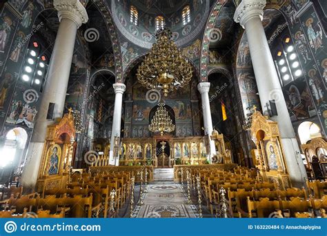 The church is located in front royal, the historic county seat of warren county, in virginia's scenic shenandoah valley. Catholic Greek Church, Inside View Stock Photo - Image of ...