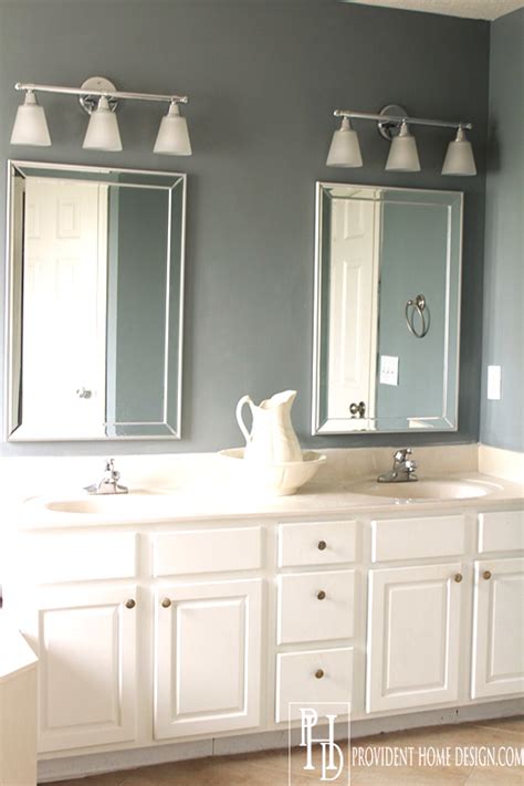 And one of the easiest ways to update your bathroom is to replace the vanity. How to Replace a Hollywood Light with 2 Vanity lIghts