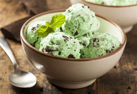 Wall's cornetto classico cone ice cream. Mint Chocolate Chip Ice Cream Recipe | Cuisinevault