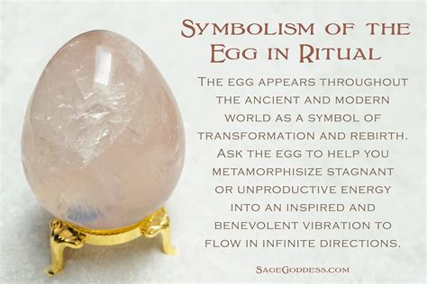 Symbolism of the Egg in Ritual. The egg appears throughout the ancient