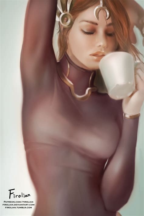 Leona Morning Coffee By Firolian Hentai Foundry