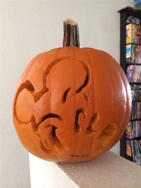 Mickey Pumpkin Carving